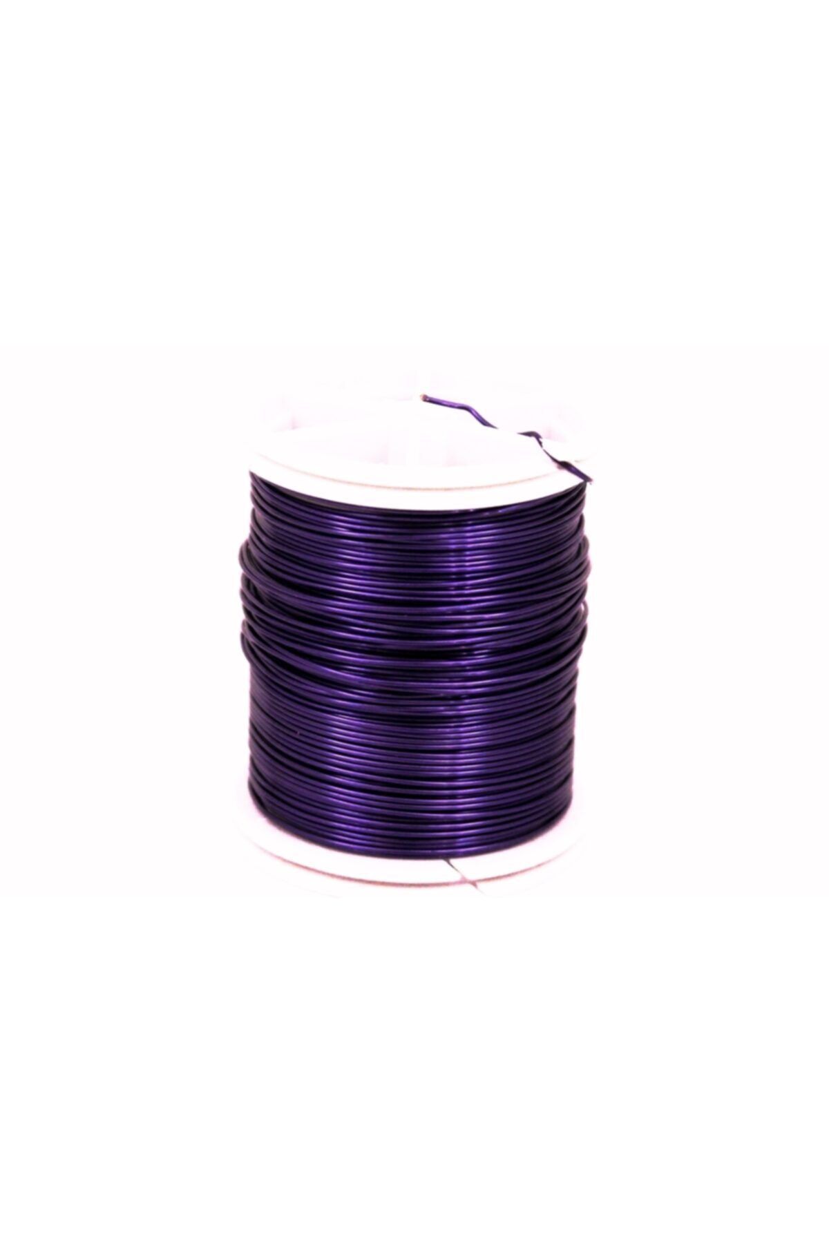 YF STORE 0.60 Mm Lacivert Renk Bakır Tel, Bakır Çiçek Teli, Filografi Teli (14-15 Mt Arasında)