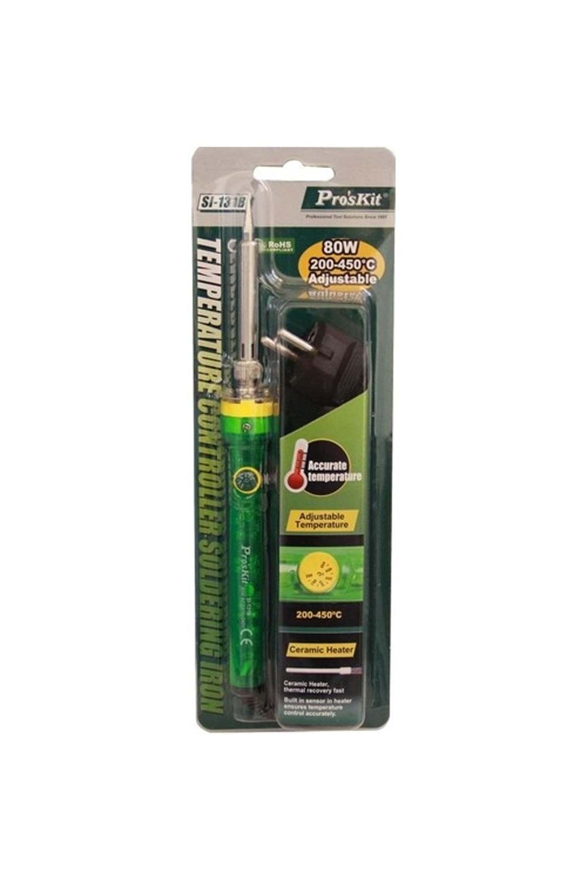 Proskit Sı-131b Sıcaklık Ayarlı 80 w Lehim Havya