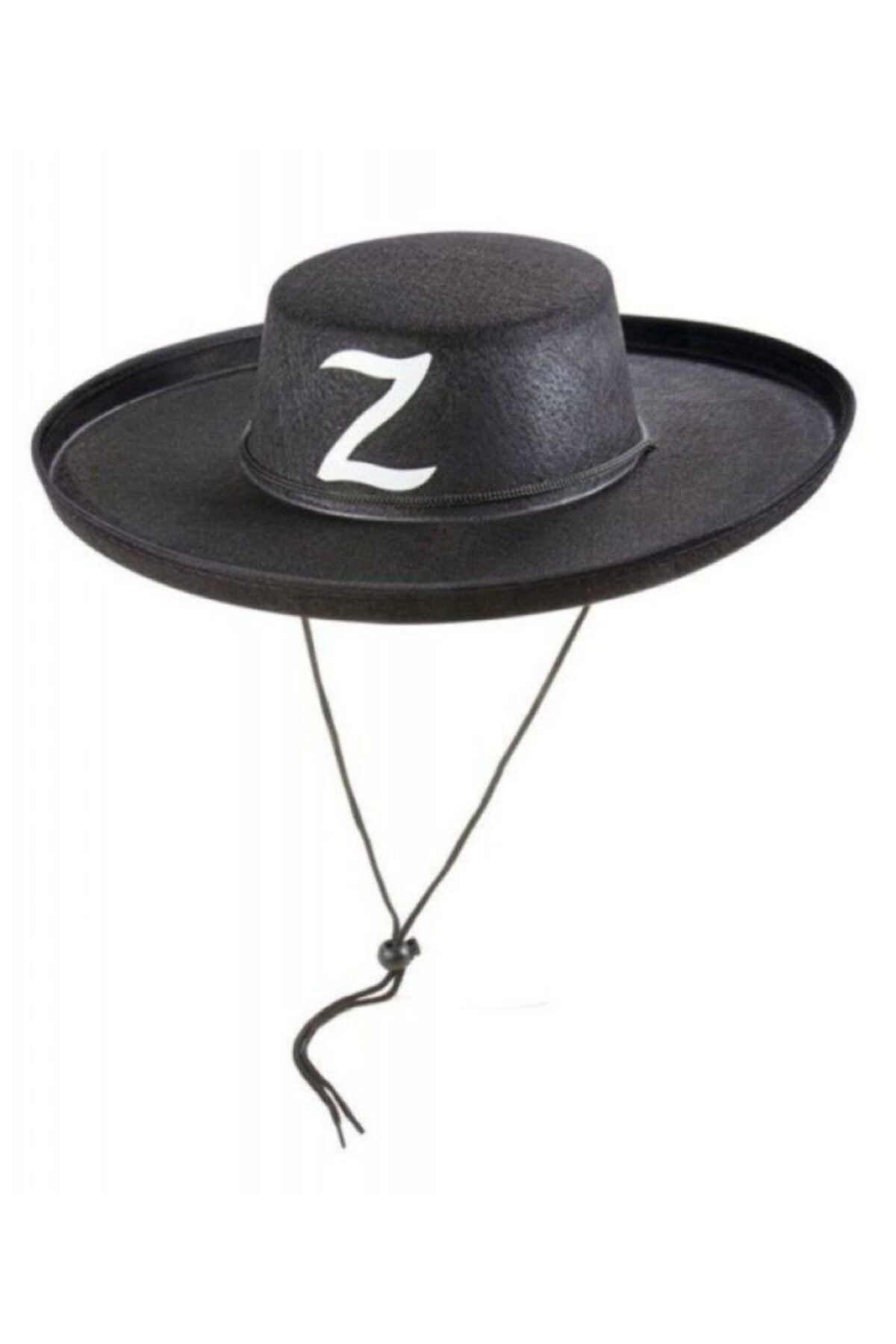 angel store Parti Aksesuar Z Logolu Yetişkin Boy Bağcıklı Zorro Şapkası