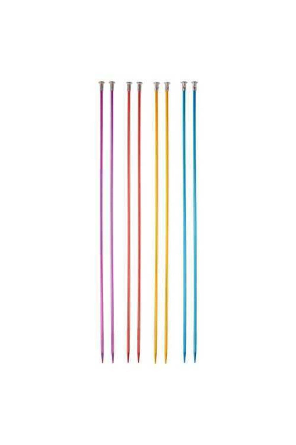 knitme Knit Me Renkli Metal Örgü Şişi 35 Cm Standart 3.00 Mm.
