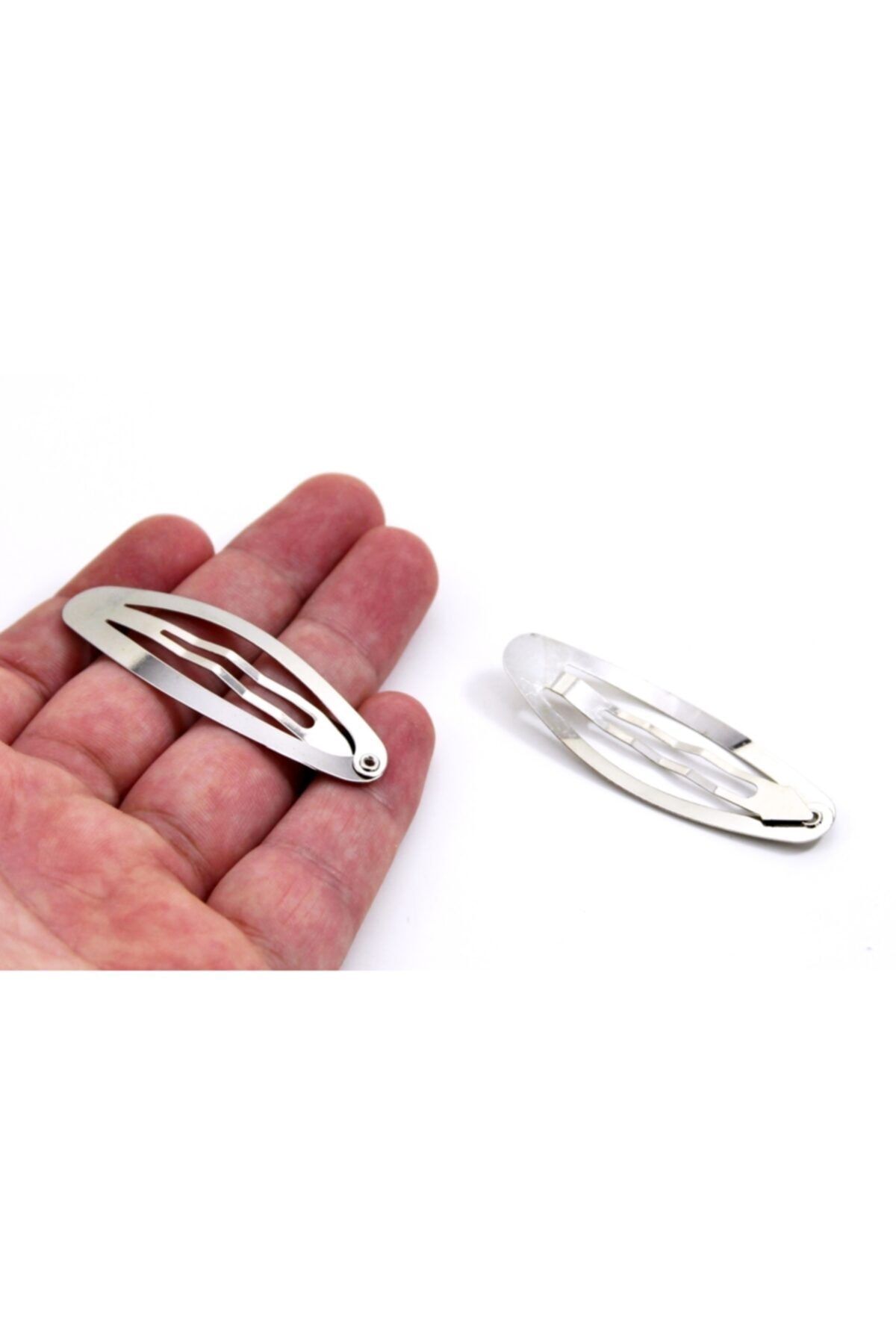YF STORE 10 Adet - 6 Cm Nikel Kaplama Çıt Çıt Toka, 1.kalite, Yerli Üretim Çıtçıt Toka