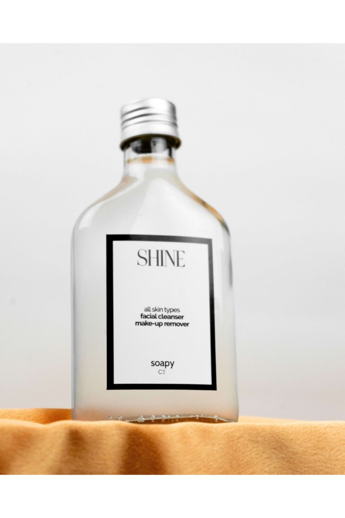 Soapy Co Shine Makyaj Temizleme Suyu - Facial Cleanser Micellar Makeup Remover 200 Ml - Makyaj Temizleyici