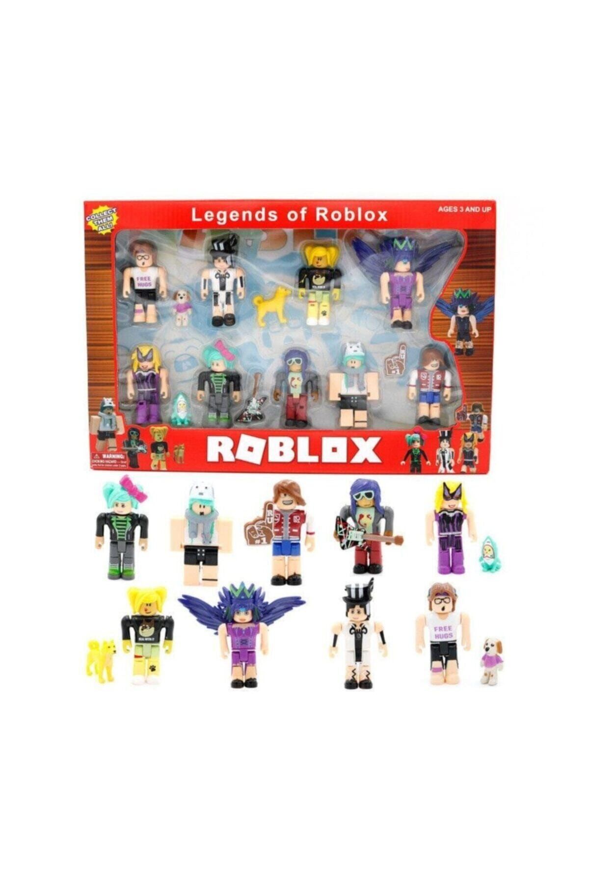 Roblox 9 Figürlü Oyuncak Set 14 Parçalı Oyun Set