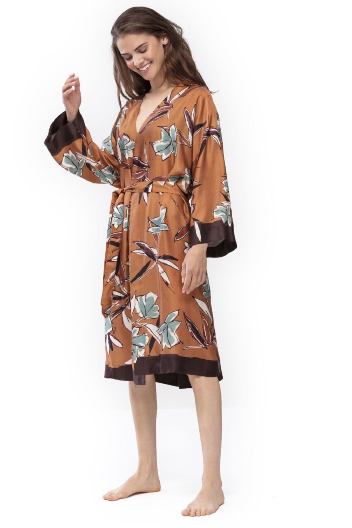 kamiru Kadın Ipek Kimono
