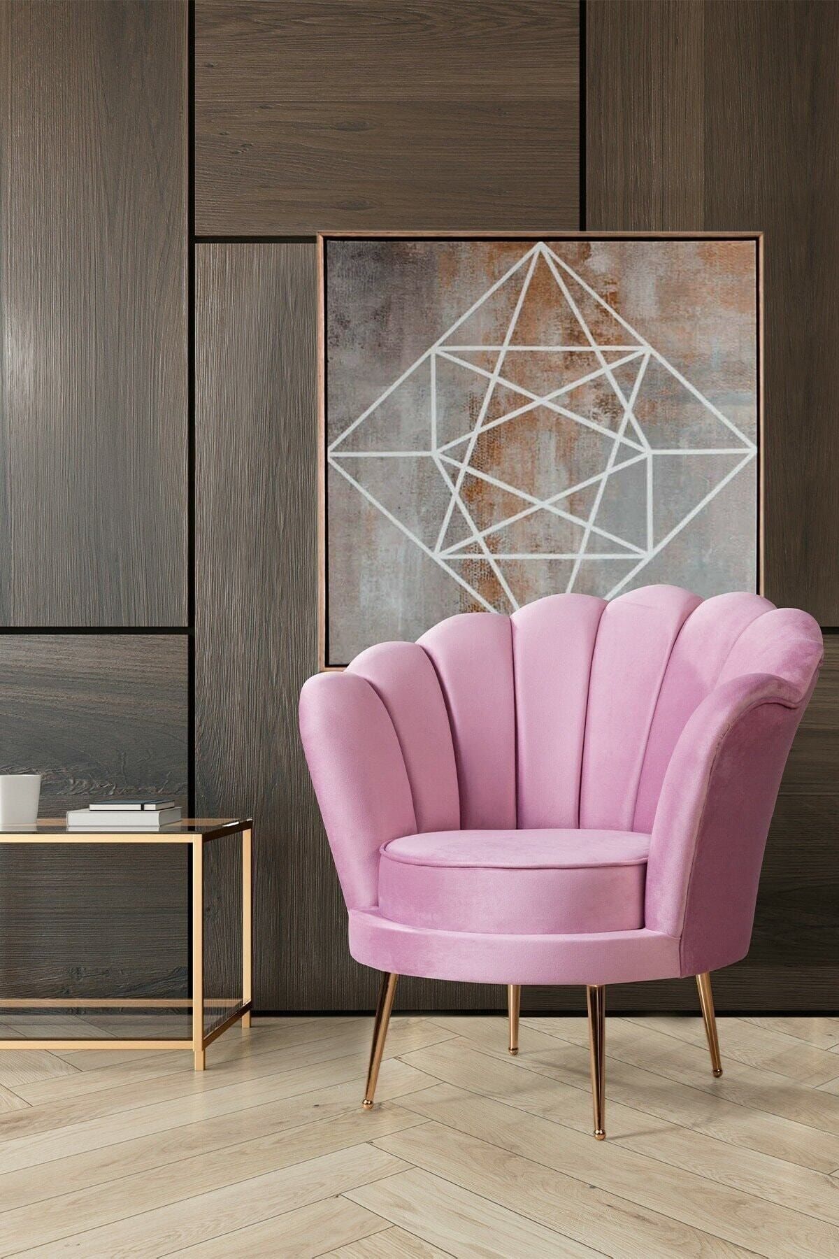 S&S HOME DESIGN Papatya Istiridye Berjer (pembe) Dairenize Teslim