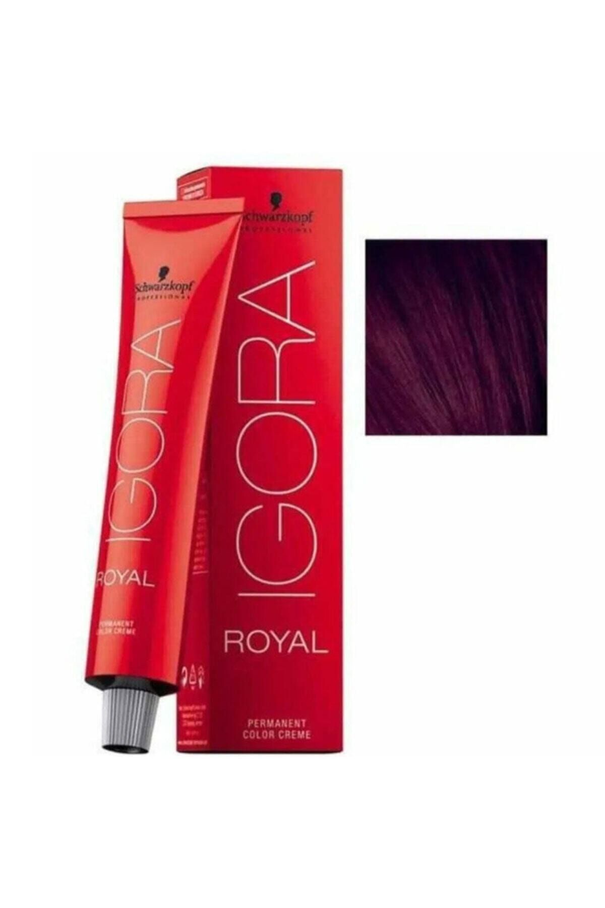 Igora Royal Saç Boyası 5-99 Yoğun Viyole Açık Kahverengi (MO/21 ÜRETİM TARİHİDİR)