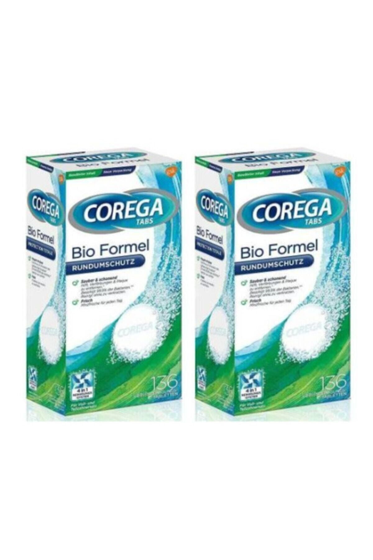 Corega Diş Protezi Temizleyici 136 Tablet X 2 Adet