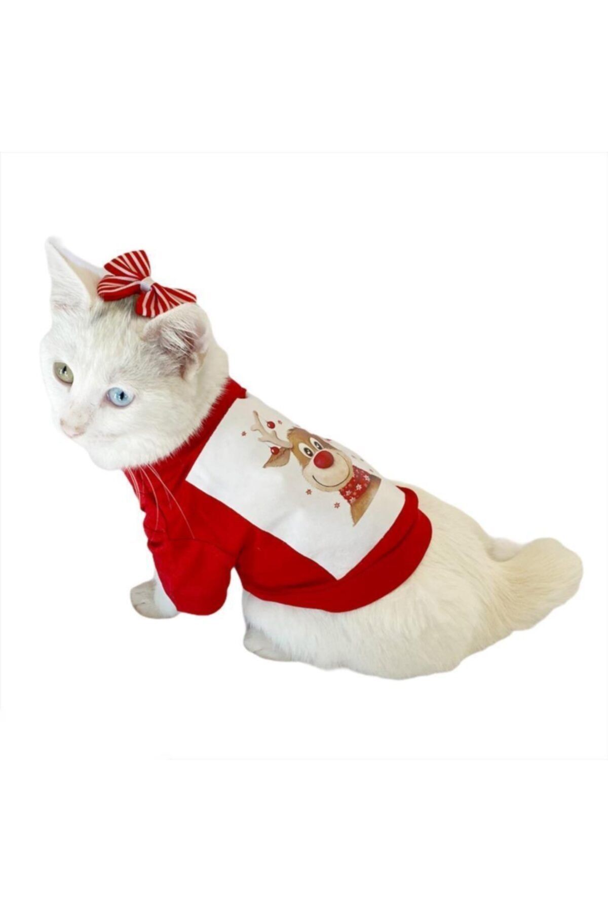 Kemique Cute Rudolph Kedi Tişörtü