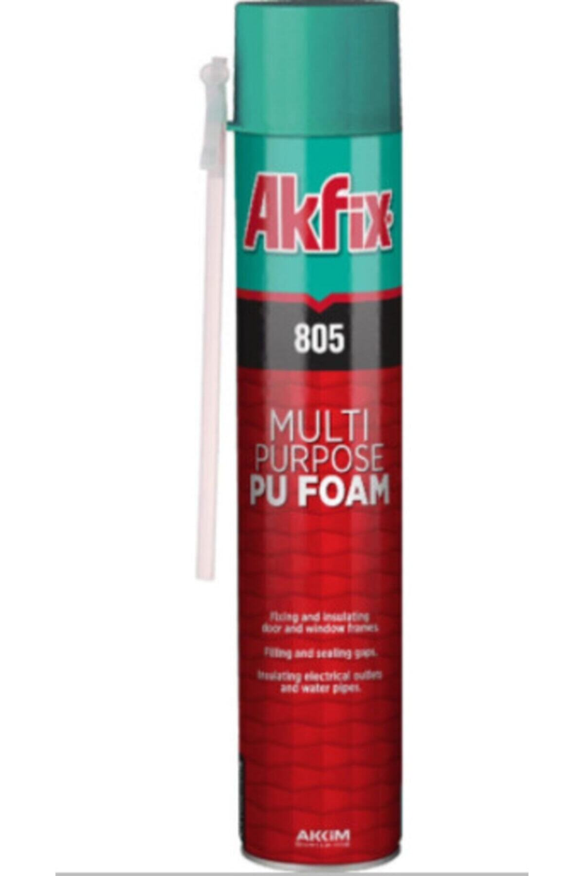 Akfix Pipetli Montaj Köpüğü 750 ml. 805 Hbr614