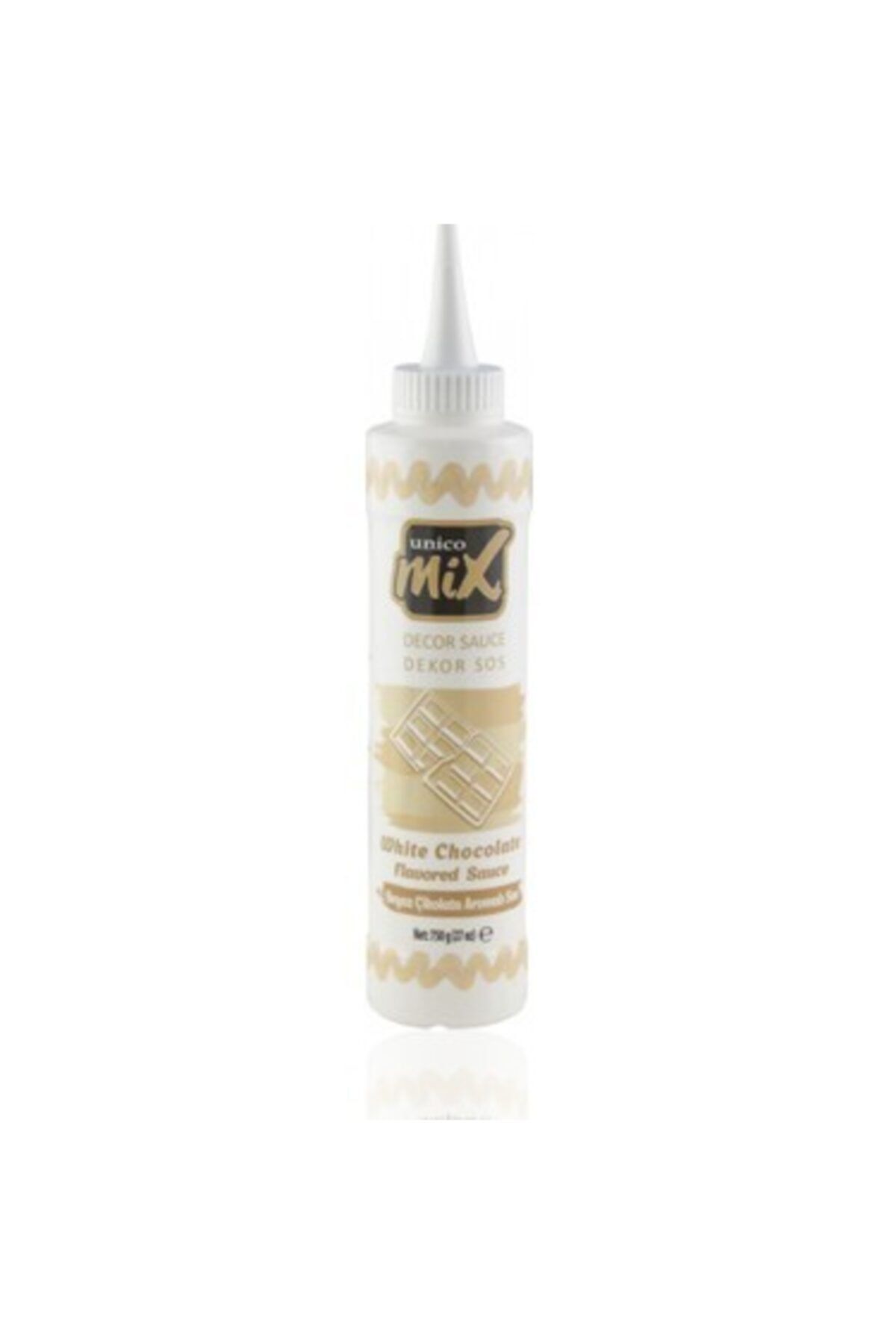 Unicomix Dekor Sos Beyaz Çikolata 750gr