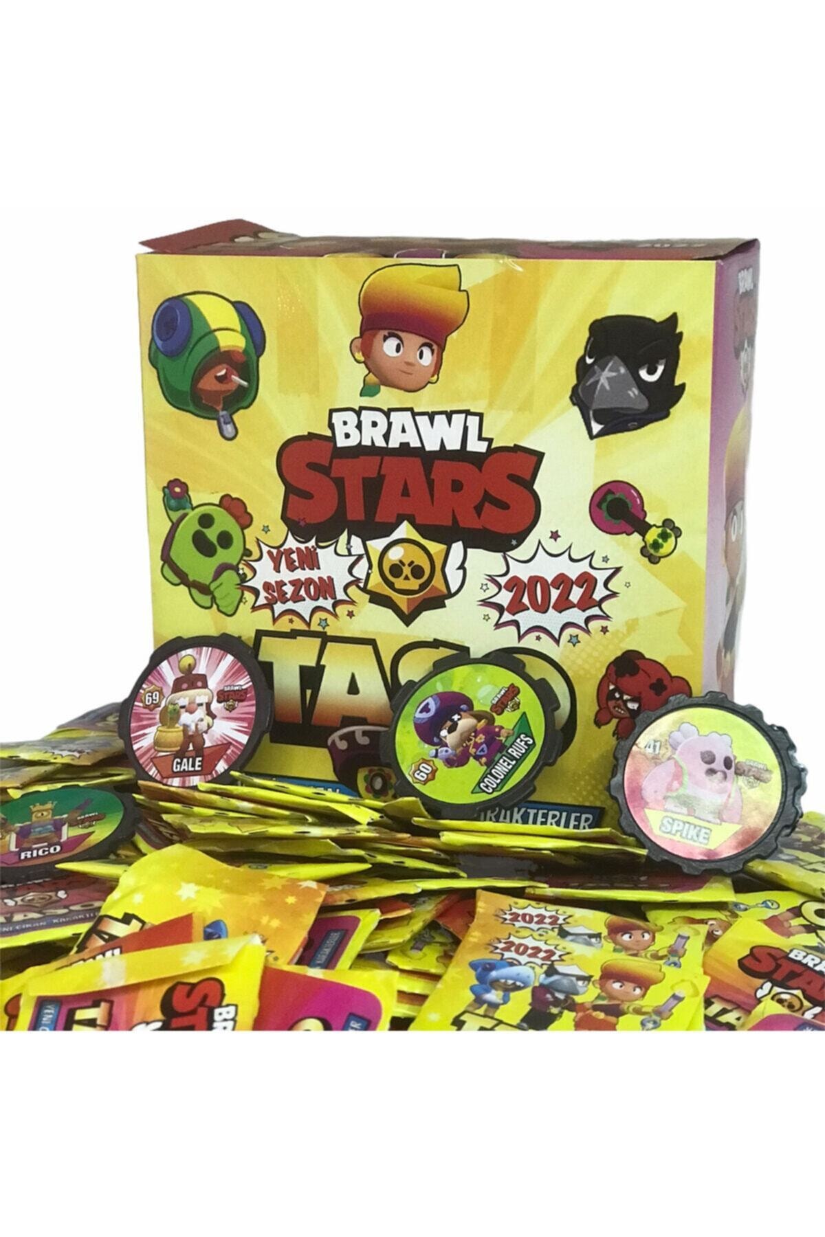 Phigo 2022 96 Adet Brawl Stars Taso Çocuk Oyuncu Tasoları Kart