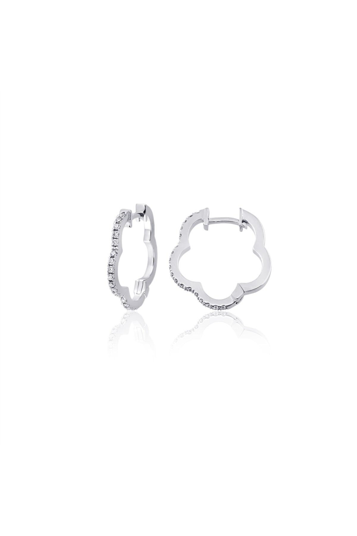 Parle Jewellery Pırlantalı Marvel Tasarım Kadın Küpe