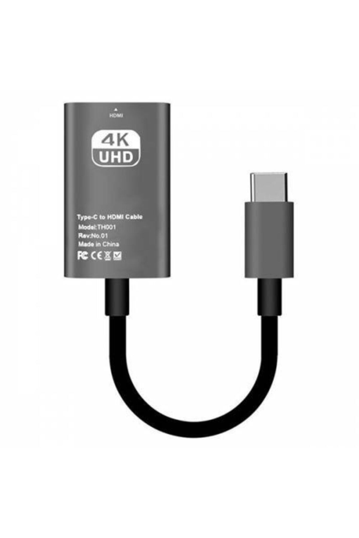 Ally Polham 4k Typc-e To Hdmı Dönüştürücü Hdmı Kablo Görüntü Aktarıcı Hdtv Dönüştürücü Adaptör