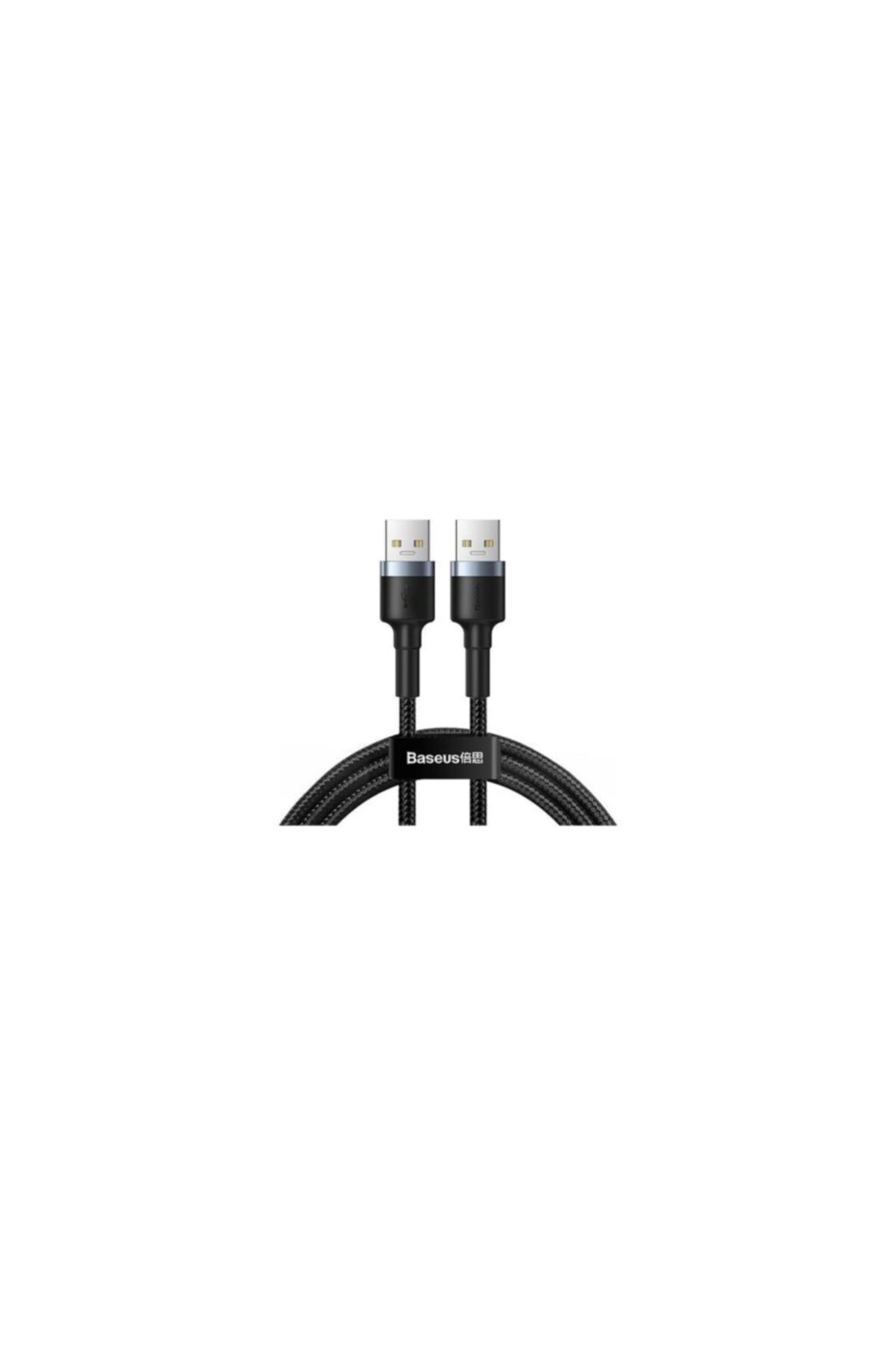 Baseus 1m Cadklf-c0g Cafule Kablo Usb 3.0 Male To Usb3.0 Male 2a Iki Ucu Usb Erkek Kablo