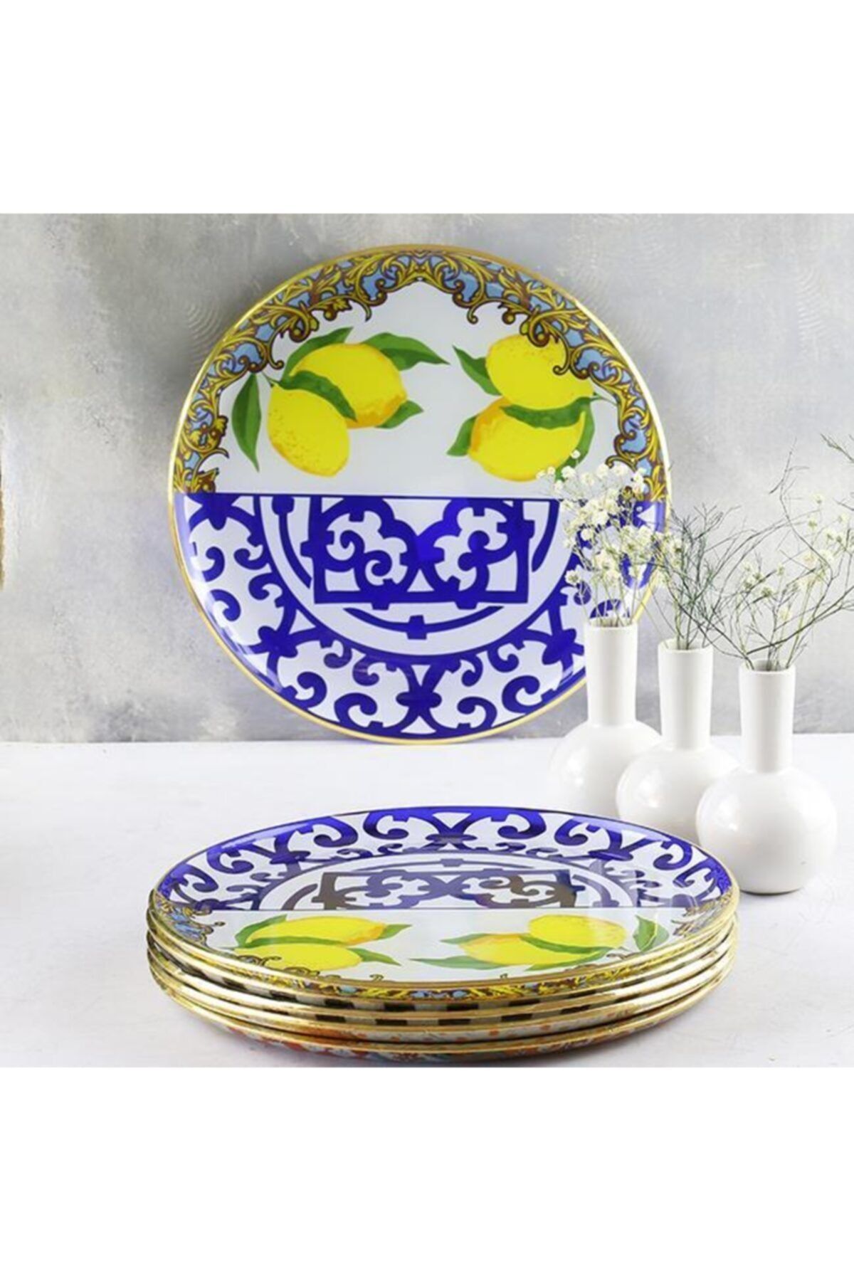 Glore Laila Servis Tabağı 26cm 6 Lı