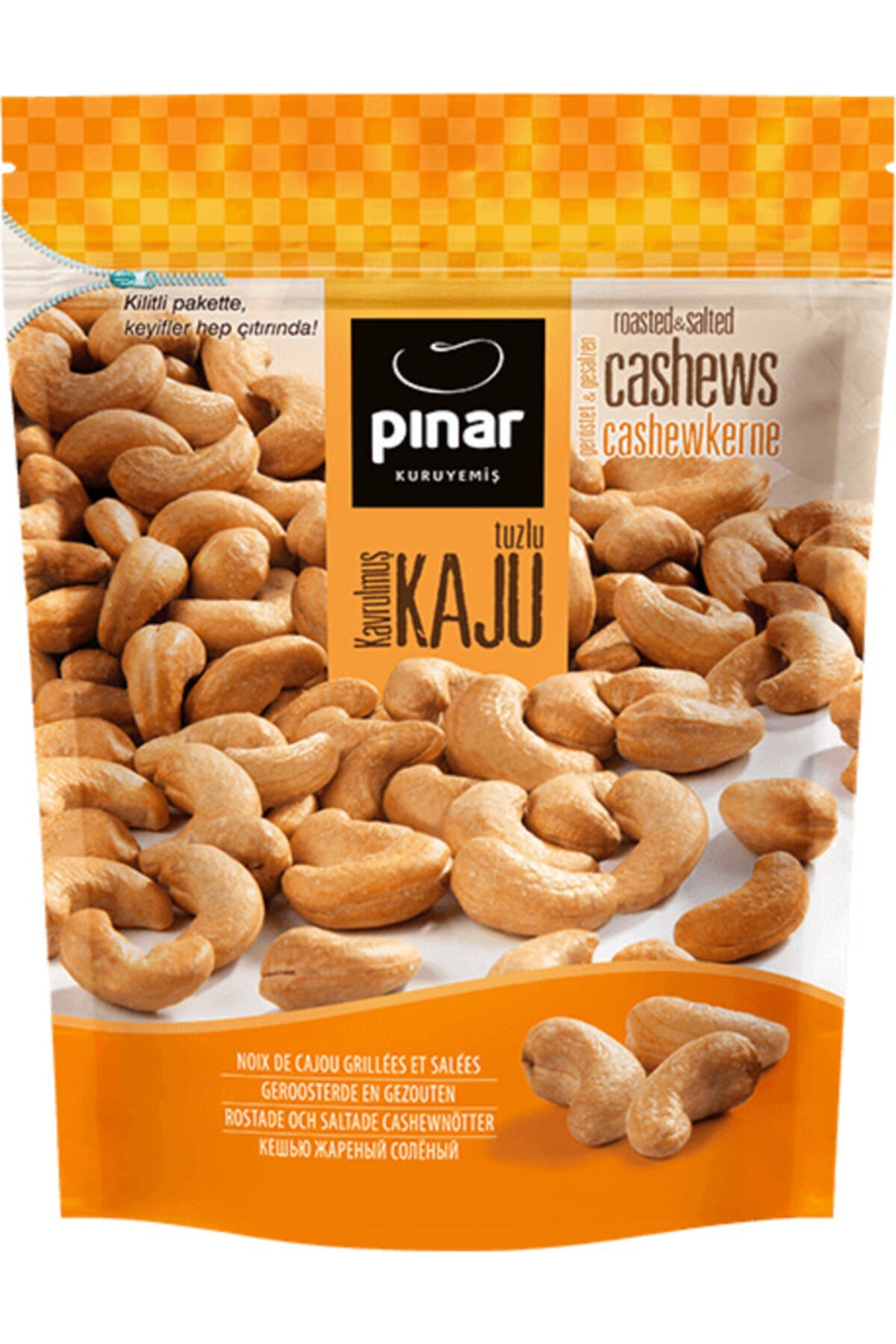 PINAR KURUYEMİŞ Kavrulmuş Tuzlu Kaju 70 gr