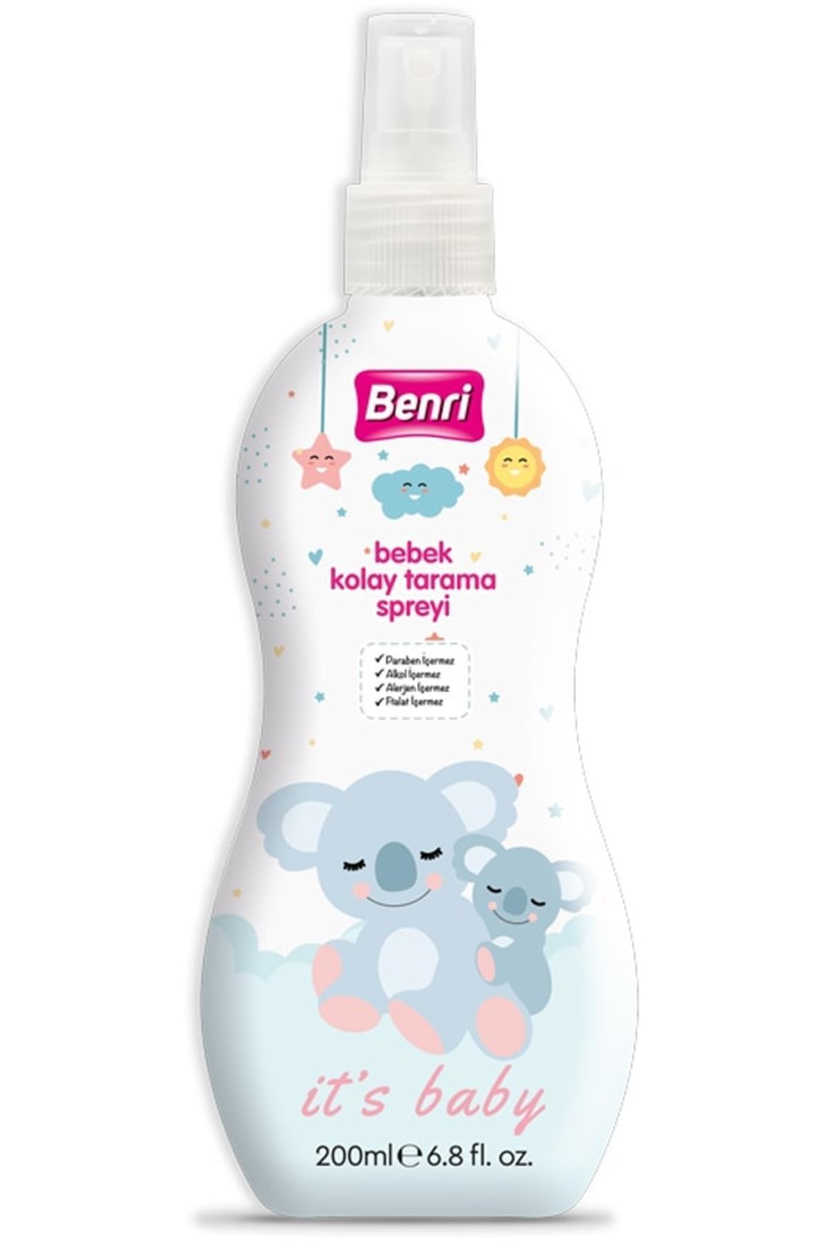 Benri Marka: Bebek Kolay Tarama Spreyi 200 Ml Kategori: Bebek Kremi Ve Yağı