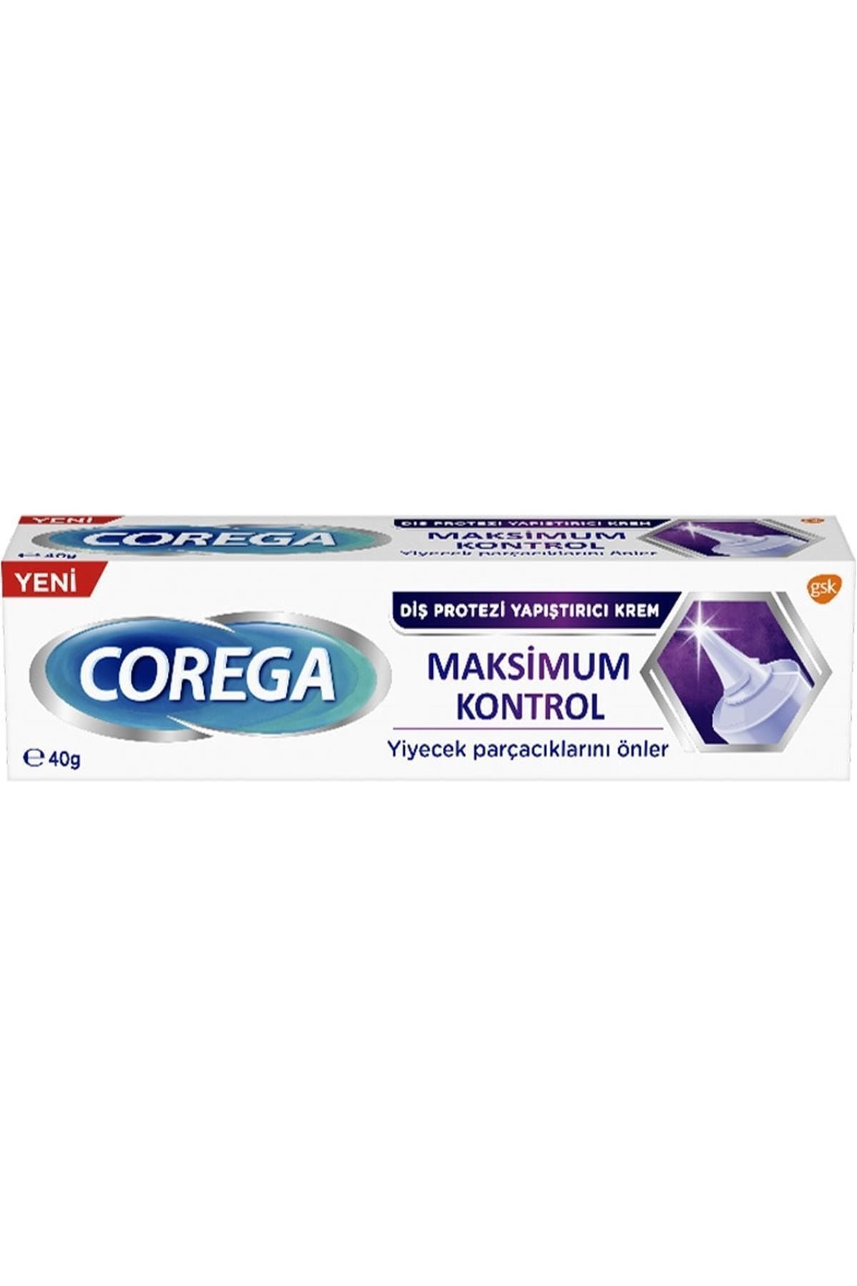 Corega Marka: Maksimum Kontrol Diş Protezi Yapıştırıcı Krem 40 Gr Kategori: Diş Beyazlatma Ürünü