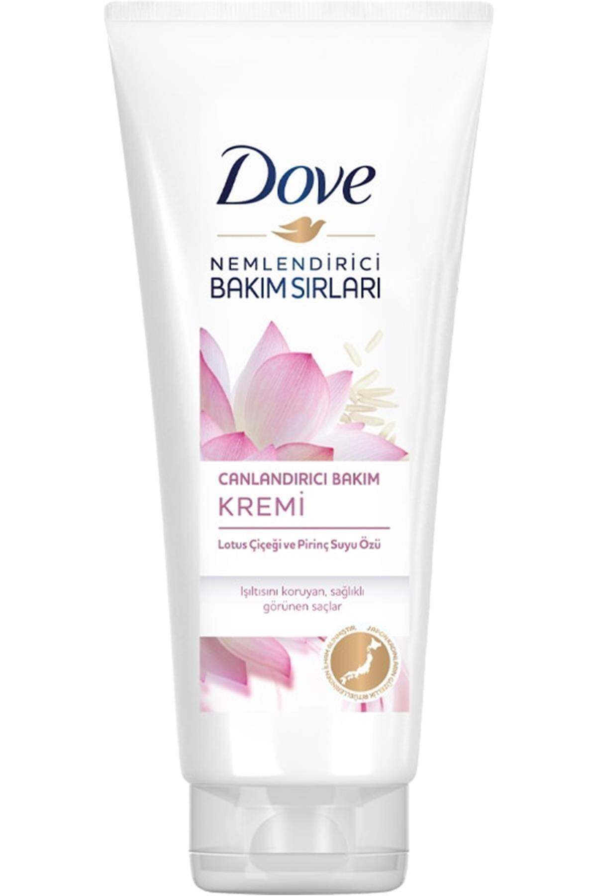 Dove Marka: Lotus Çiçeği Ve Pirinç Suyu Özlü Canlandırıcı Bakım Saç Kremi 170 Ml Kategori: Saç Kremi