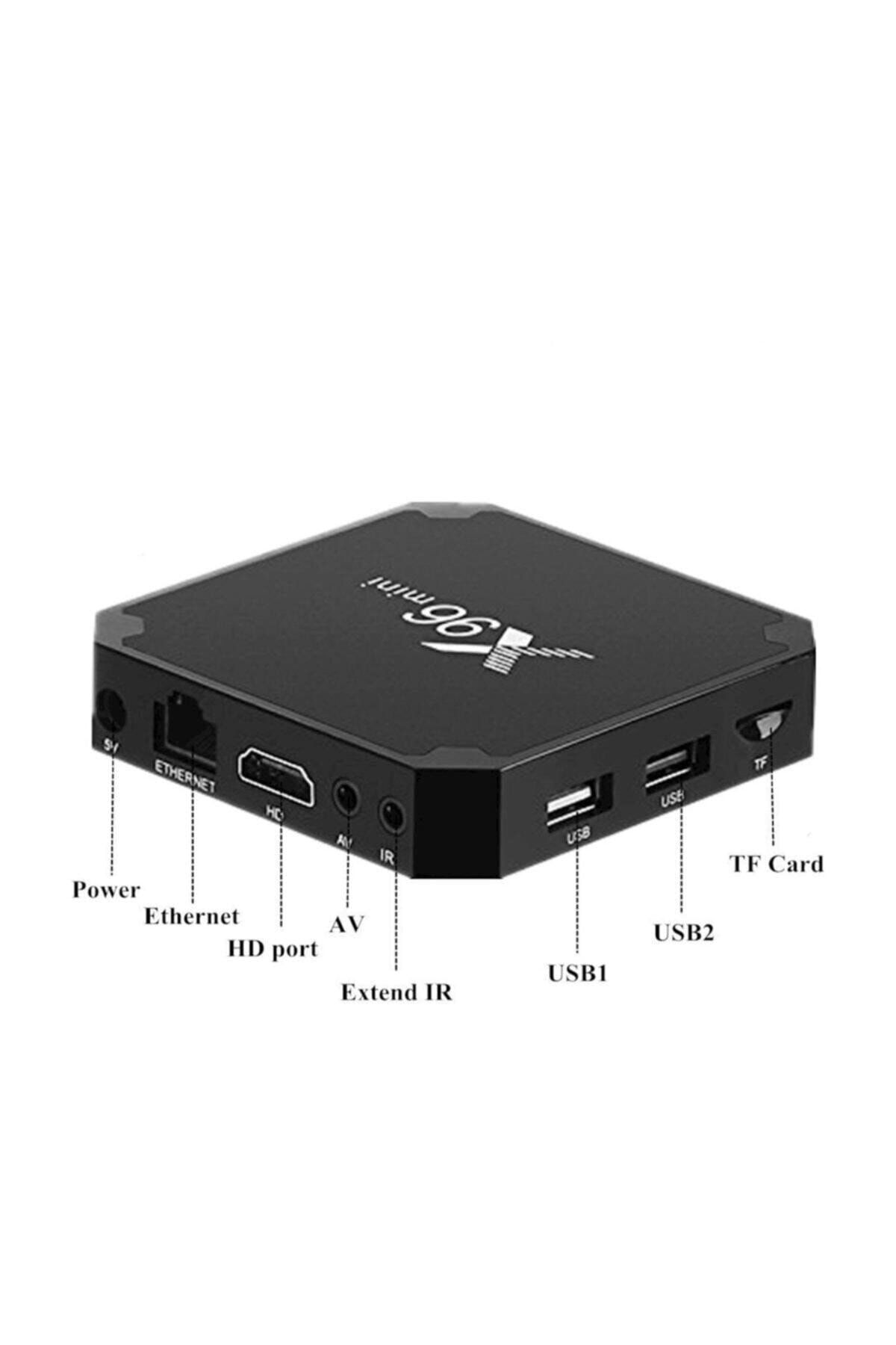 inka X96 Mini V2 4k (Android 9)2 GB Ram 16gb Rom Smart TV Box S905w