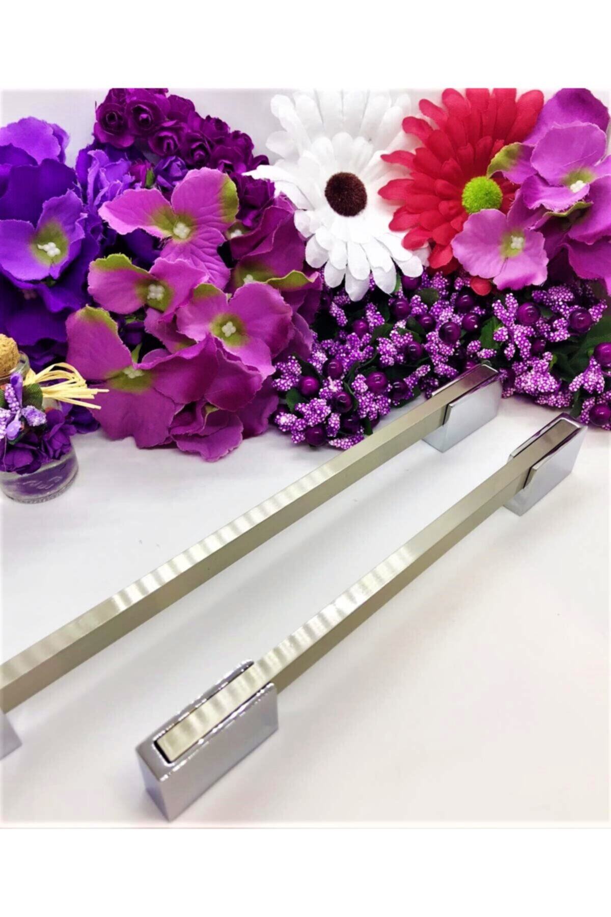 Ahenk 5 Adet Inox-krom 160-192mm Modern Kulp Dolap Çekmece Mutfak Vestiyer Kulbu