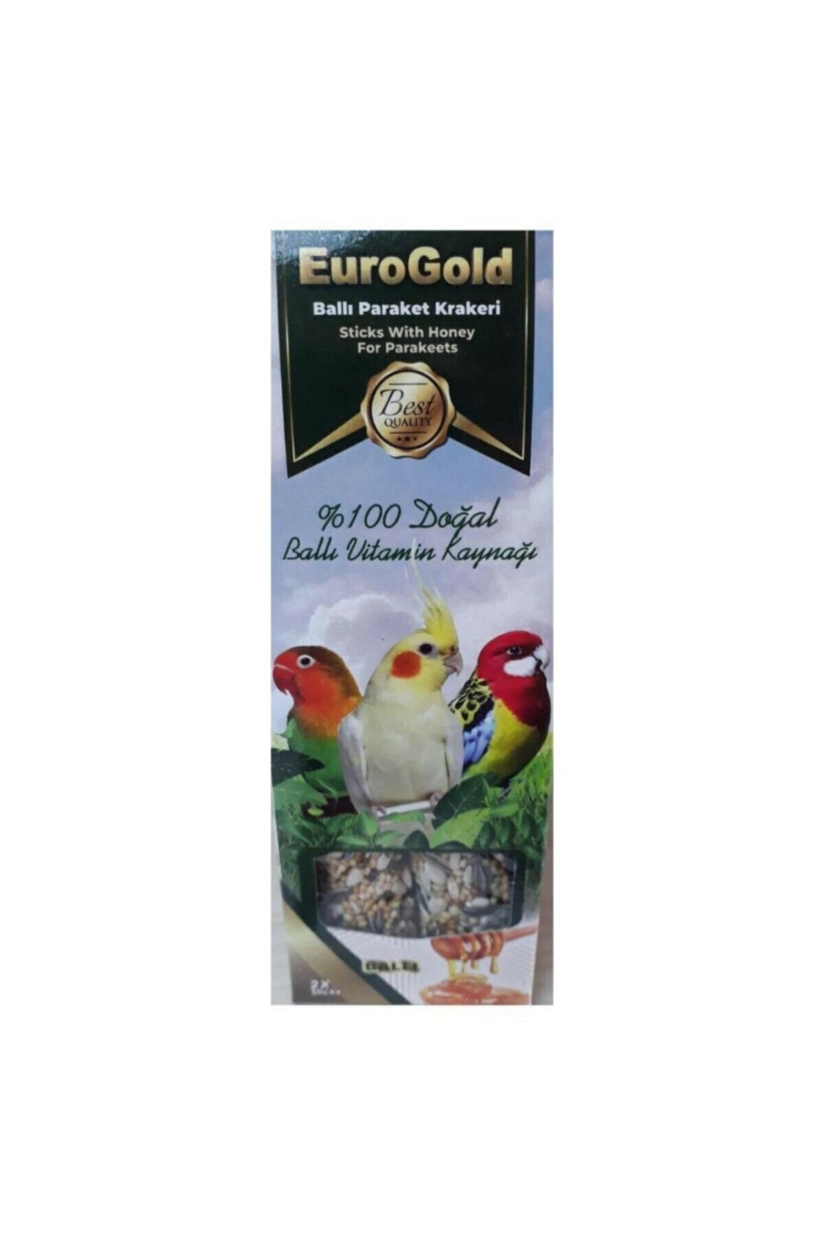 EuroGold Paraket Ballı Kraker Ikili 100g