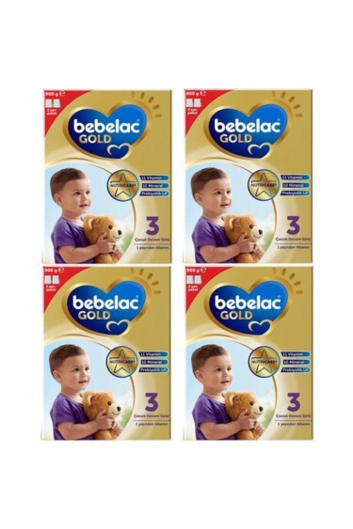 Bebelac Gold 3 900gram 4 Adet