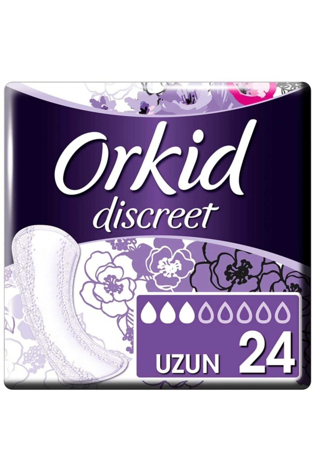 Orkid Mesane Pedi Uzun Süper Ekonomik Paket 24 Ped