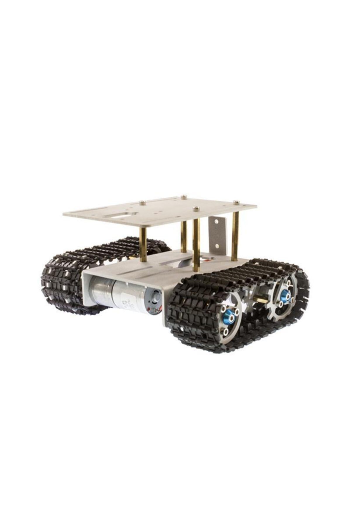 Motorobit Mini Tank Robot Kiti 165x120x80mm