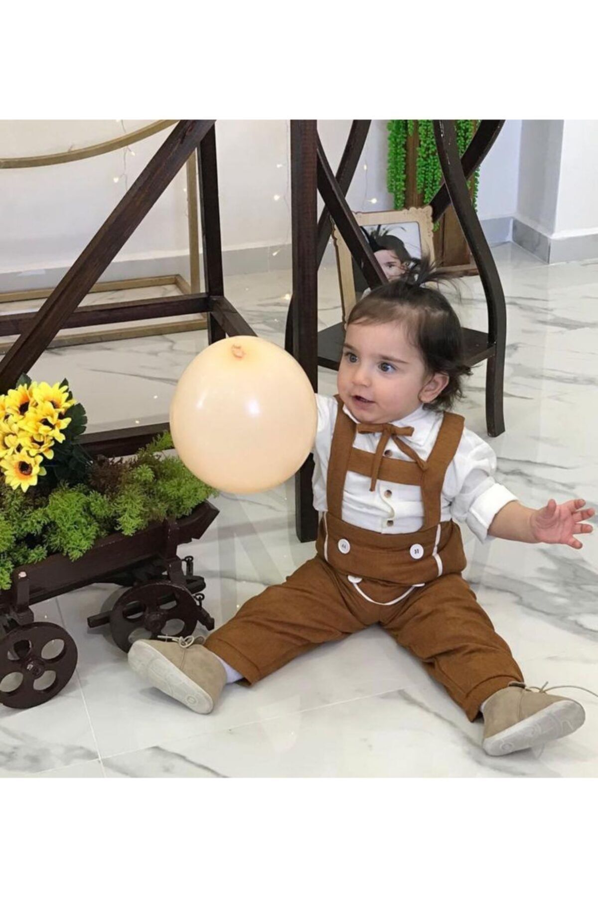 bohemkids Dört Düğmeli Slopet Taba