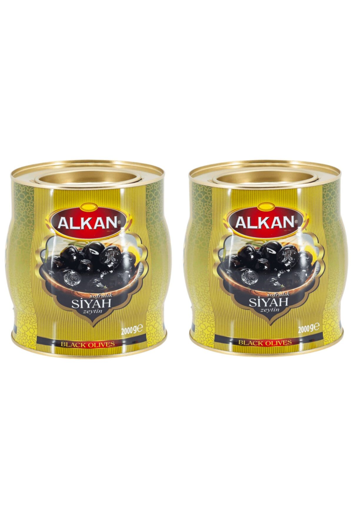 Alkan Gold Zeytin 2kg 2'li