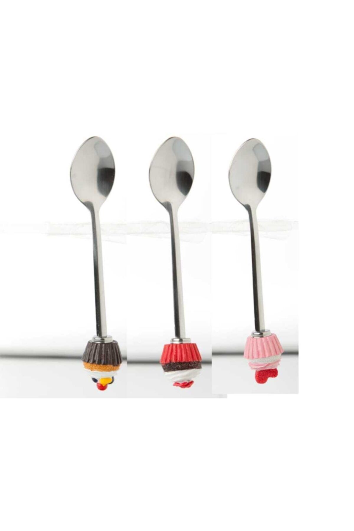 BİEV 6'lı Çay Kaşığı Cupcake Serisi