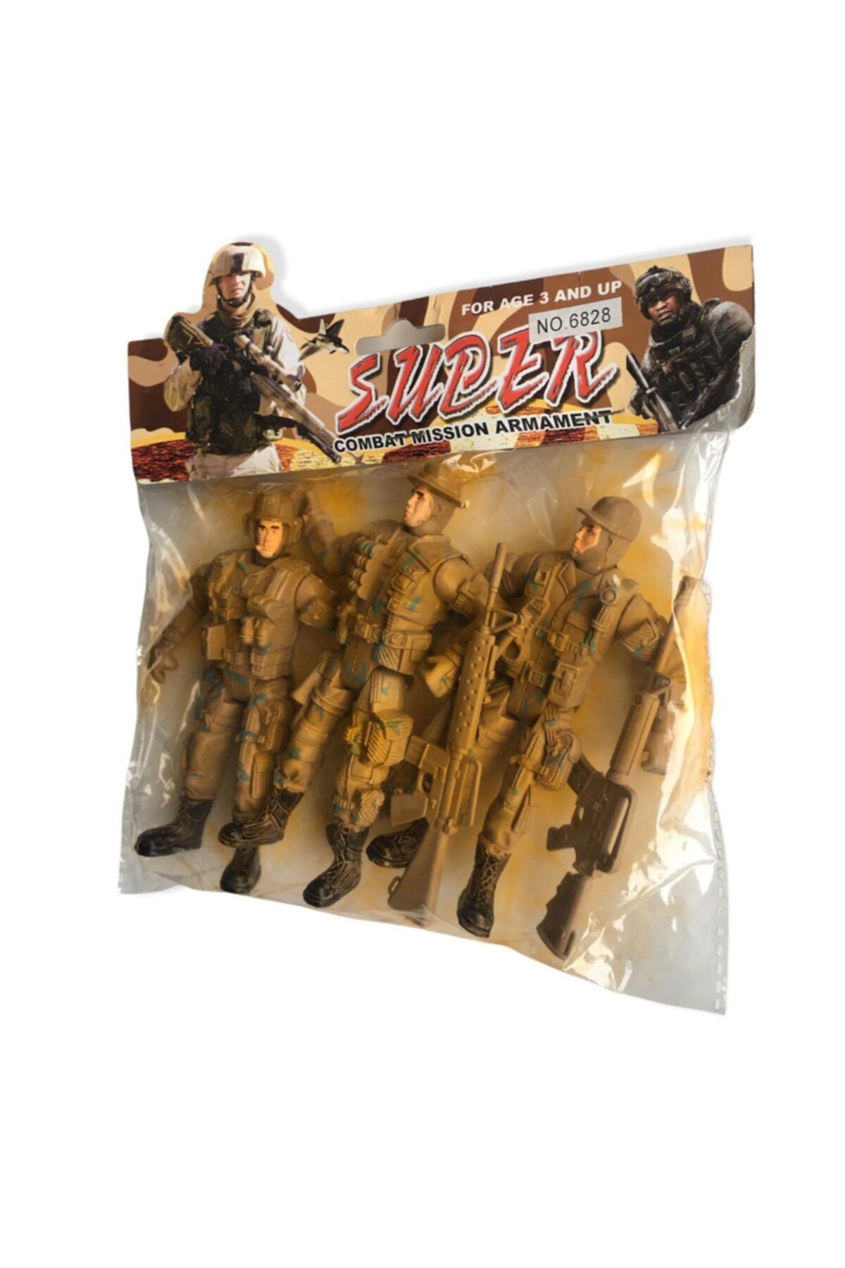 Beren Oyuncak Asker Seti Pvc 6828