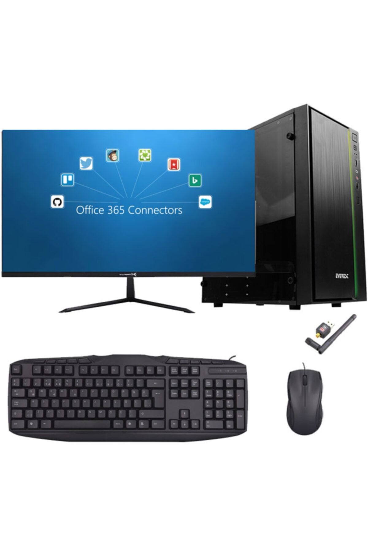 Aizen Ms12 I5-3470 4 Ram 320 Hdd 128 Ssd 2gb R5 230 23'8 Monitör