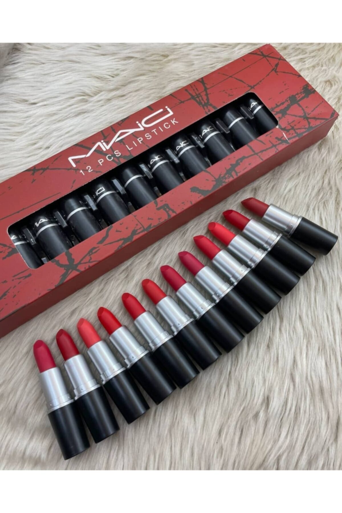 luzvalentex Mac Ruj Set 12 Li Set