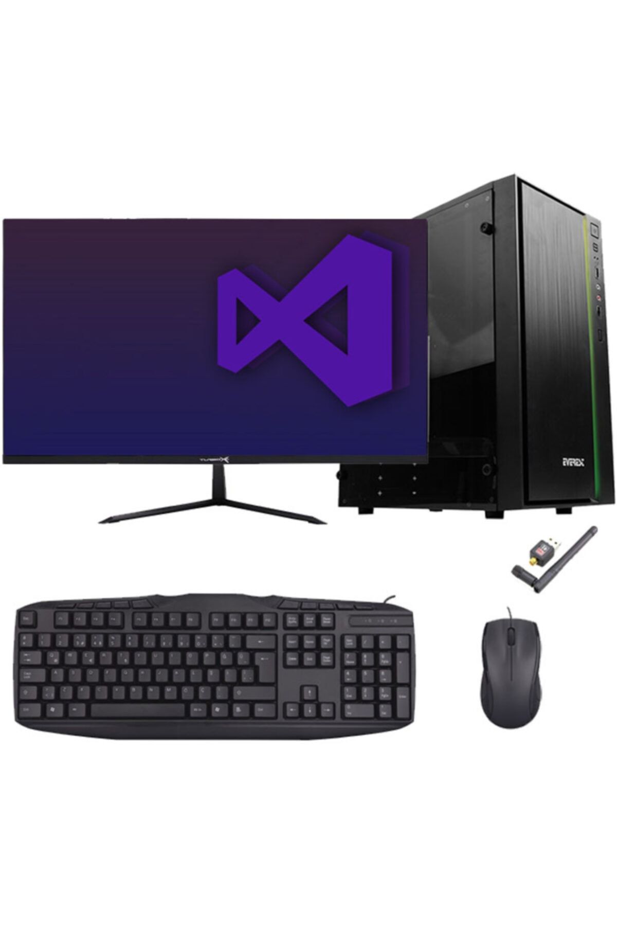 Aizen Ms33 I5-3470 4 Ram 1tb Hdd 23,8' Monitör Ofis,eba Pc