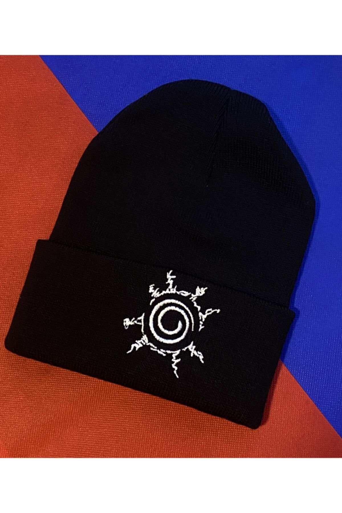 HemenALbence Unisex Siyah Anime Naruto Indra Sembol Bere