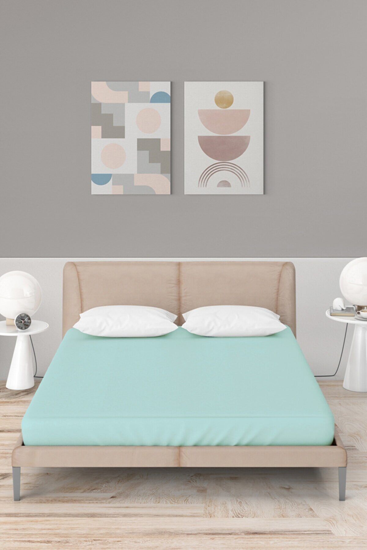 Miracolo Home %100 Pamuklu Penye Battal Boy Lastikli Çarşaf 180×200-30 Cm Kenar Yüksekliği Esnek Ve Sağlam Kumaş