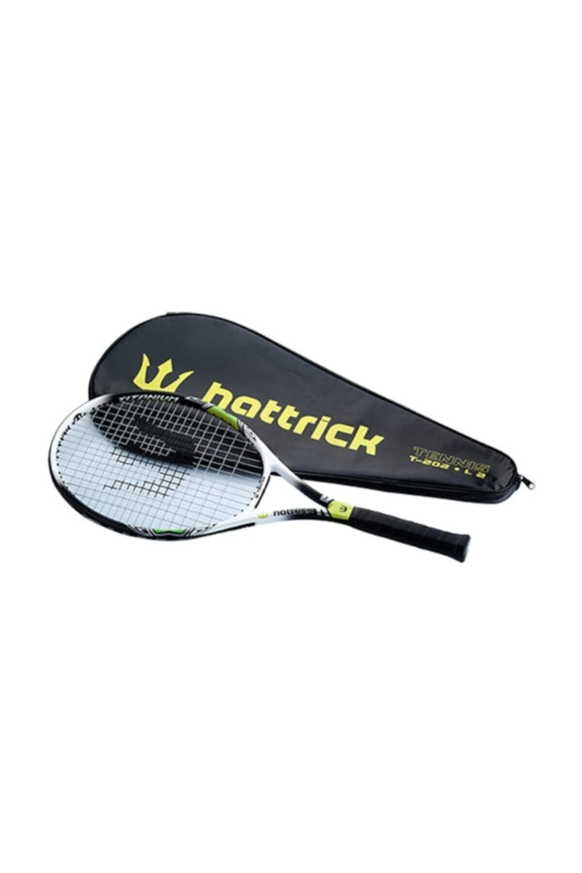 Hattrick T202 Tenis Raketi L1 Grip Beyaz - Yeşil