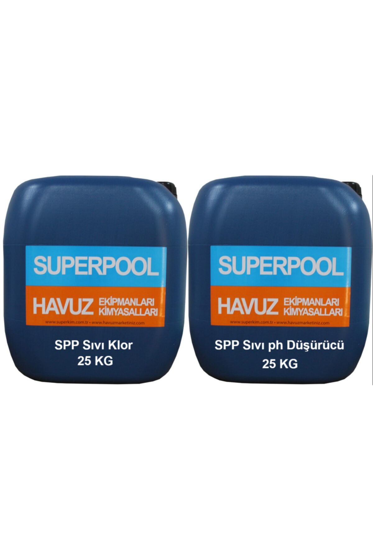 SPP SUPERPOOL Spp Sıvı Klor - Sıvı Ph Düşürücü Paketi