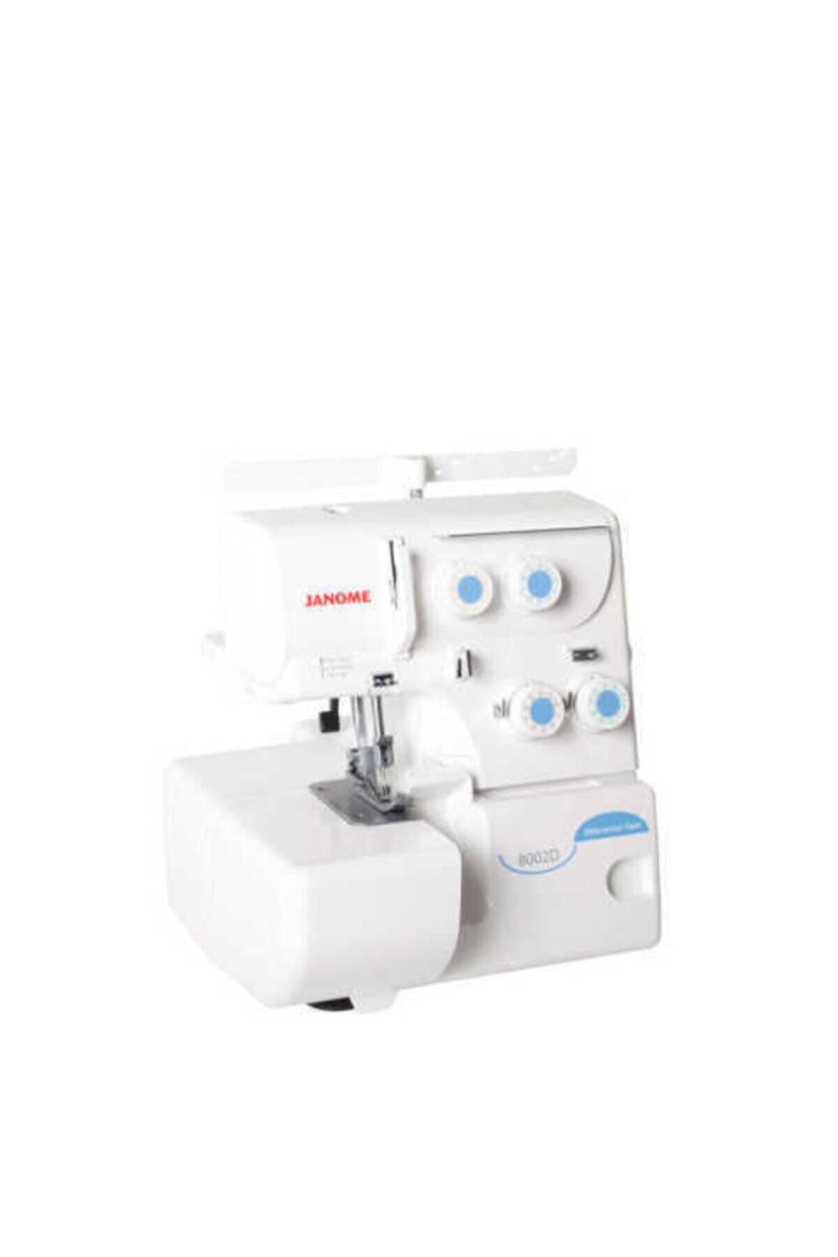 Janome Beyaz Overlok Makinesi 8002d