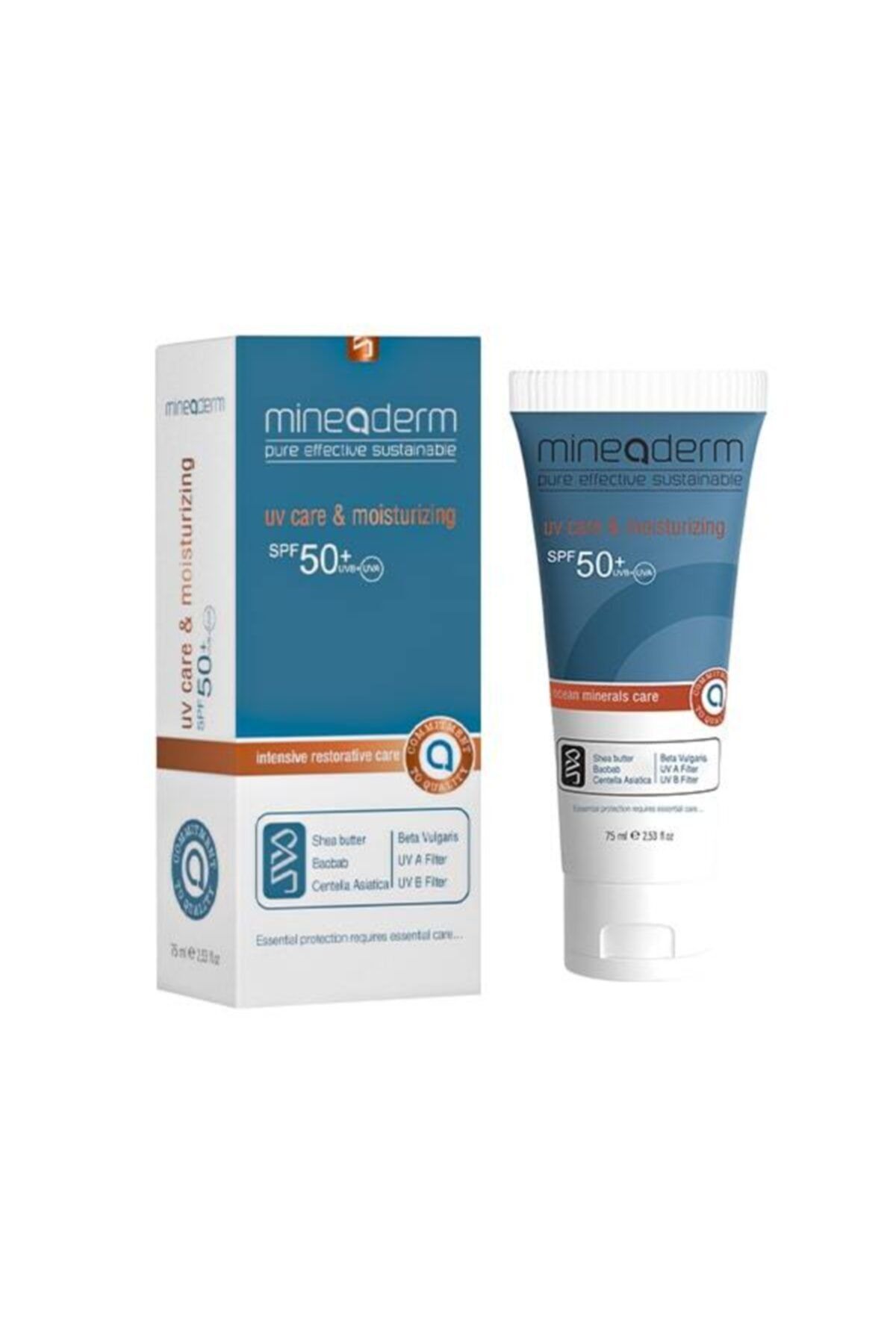 mineaderm Güneş Kremi - Uv Care & Moisturizing Spf50+ 75 ml 8680525350136
