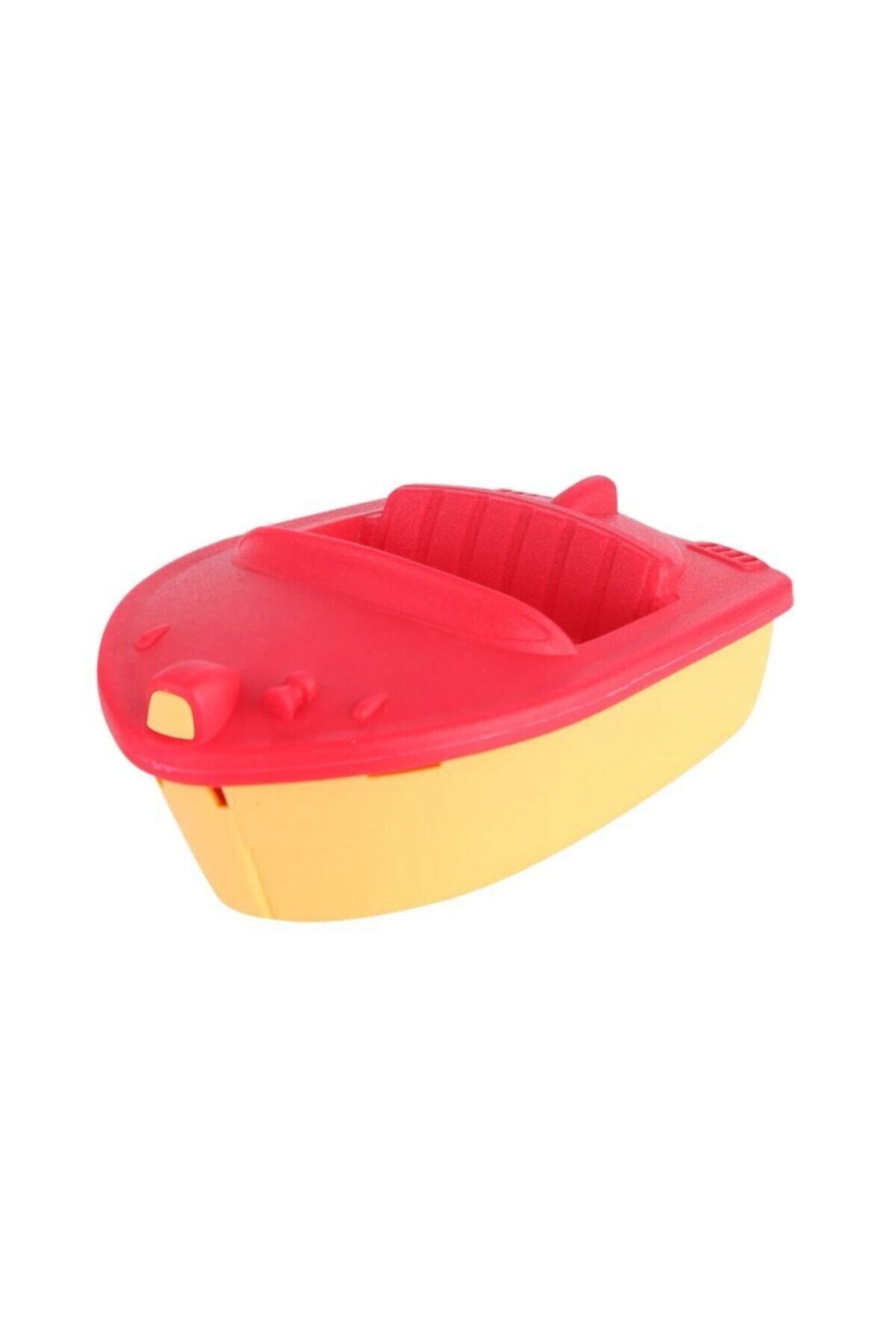 let's be child Lc Oyuncak Kırmızı Sarı Minik Tekne