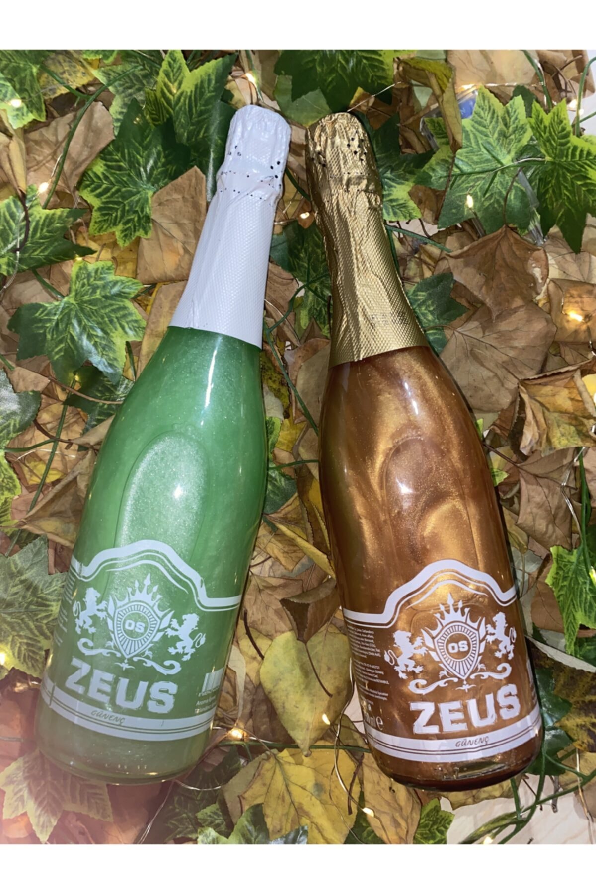 zeus meşrubat Simli  Lime Nane Ve Kavun Aromalı Gazlı İçecek 2 Adet
