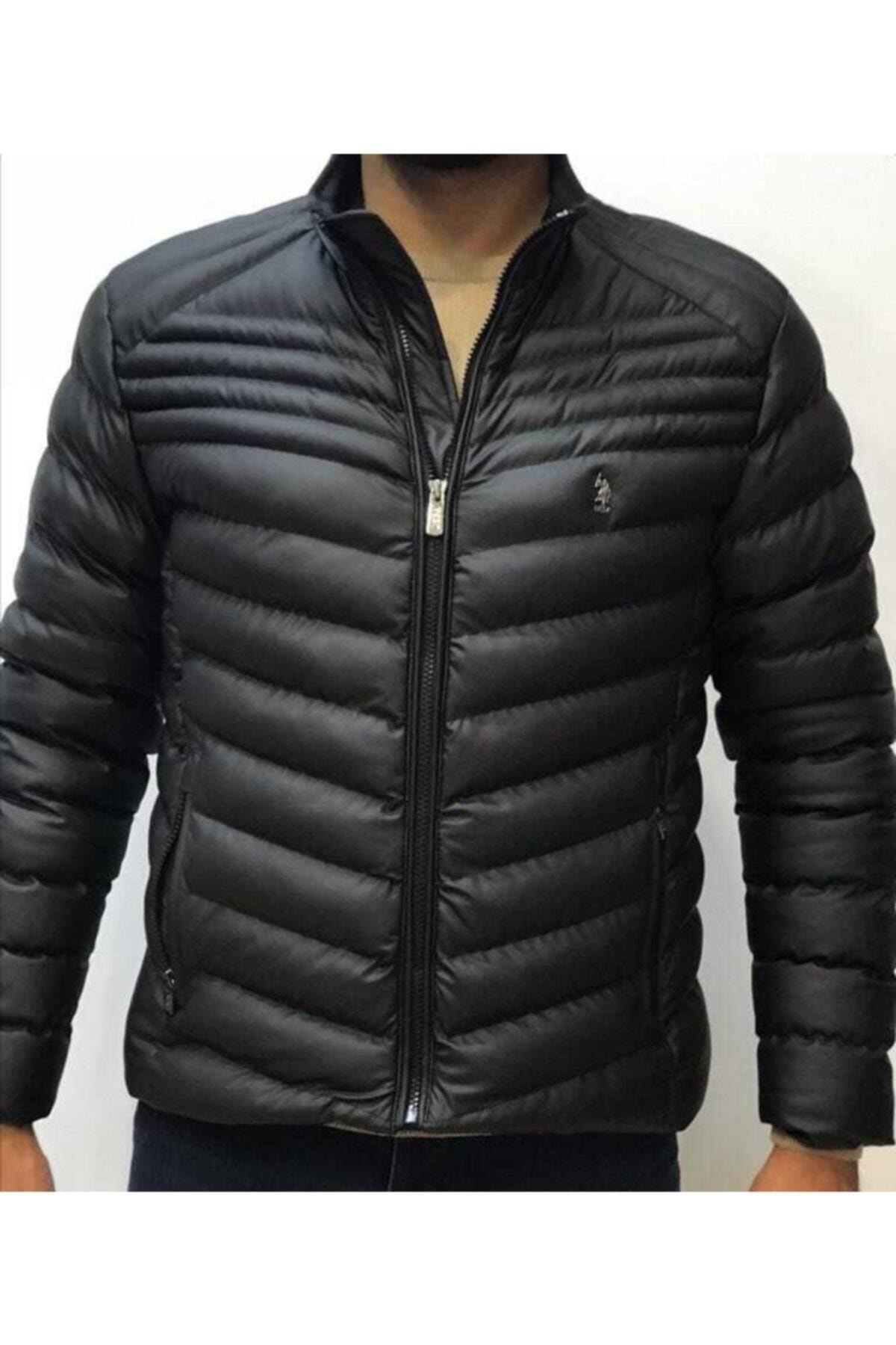 U.S. Polo Assn. U.s. Polo Assn Erkek Siyah Mont