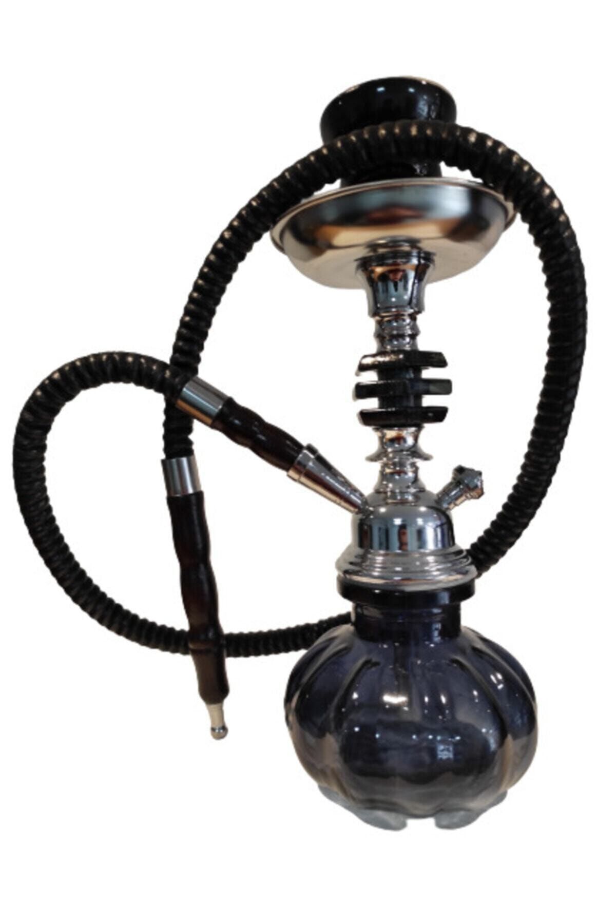 Camp & Shisha Siyah Mini Hediyelik Nargile Takımı