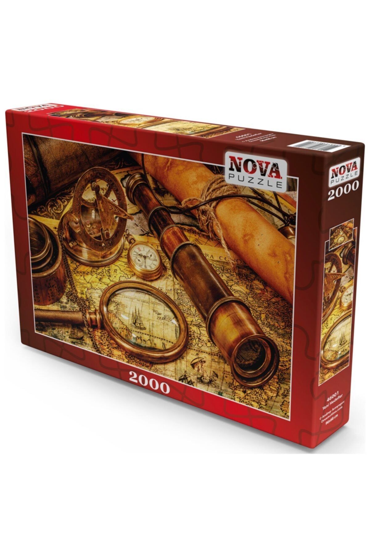 Nova Puzzle Nova 2000 Parça Yeni Hedefler Vintage Puzzle - 46001 /