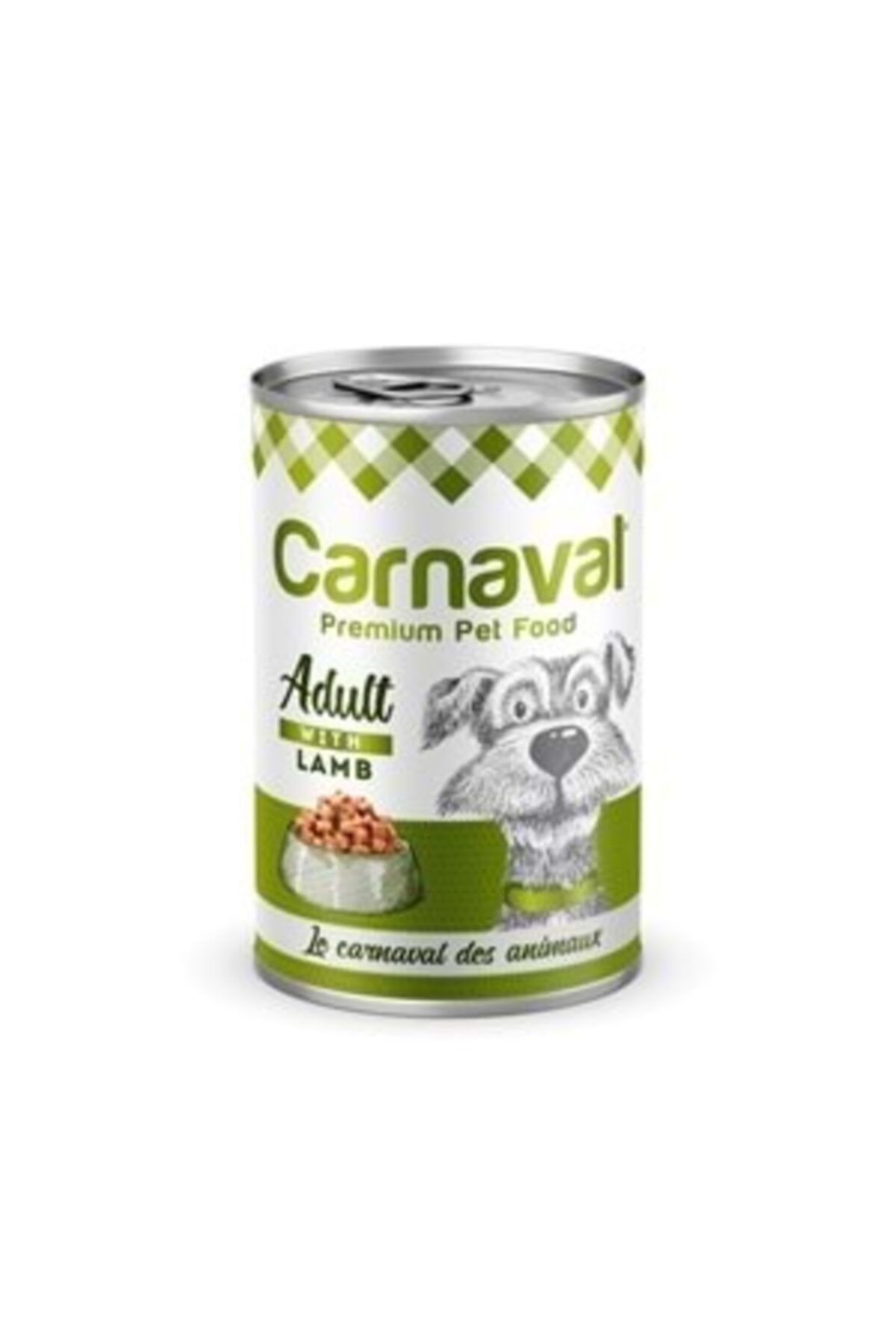 Carnaval P. Yetişkin Köpek Konservesi Kuzu Etli 400 Gr