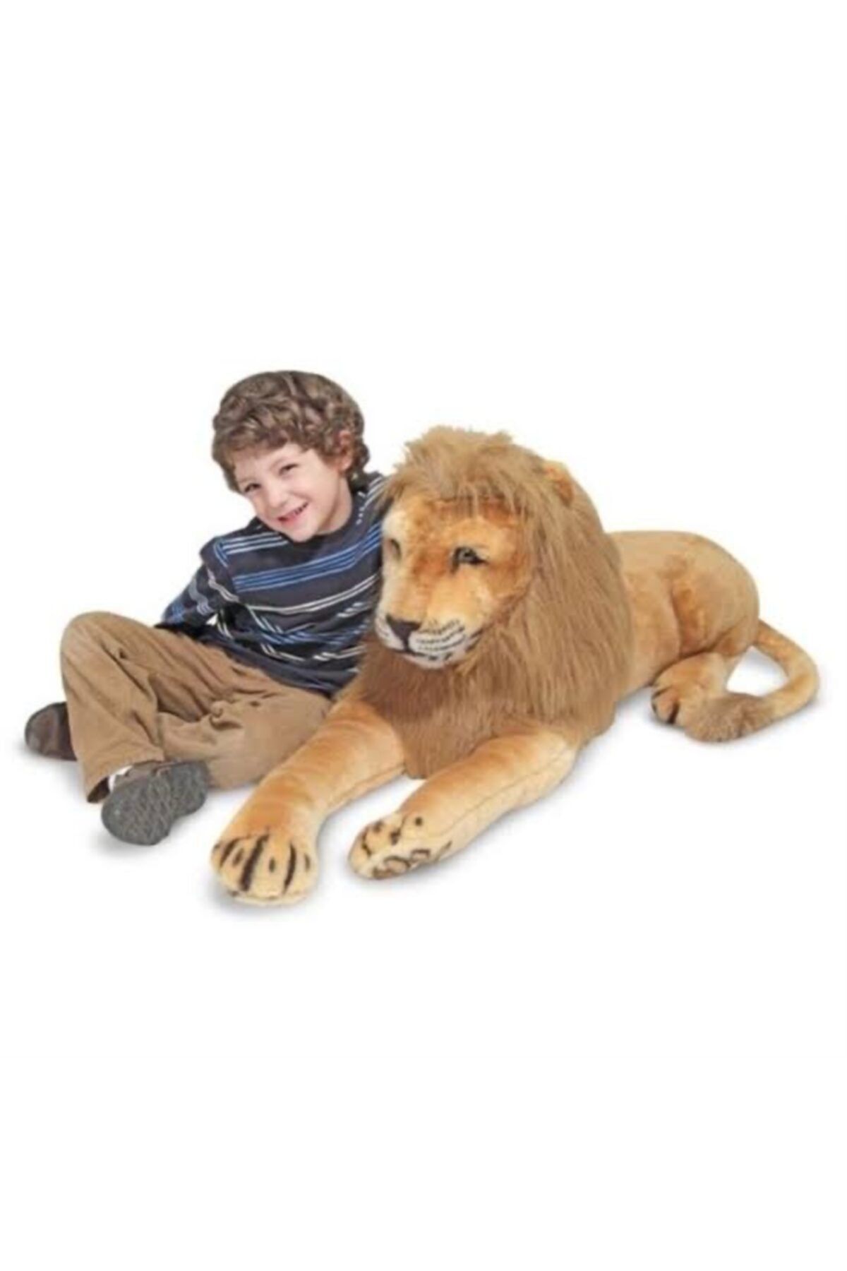 ABS Peluş Dev Boy Aslan 100 Cm