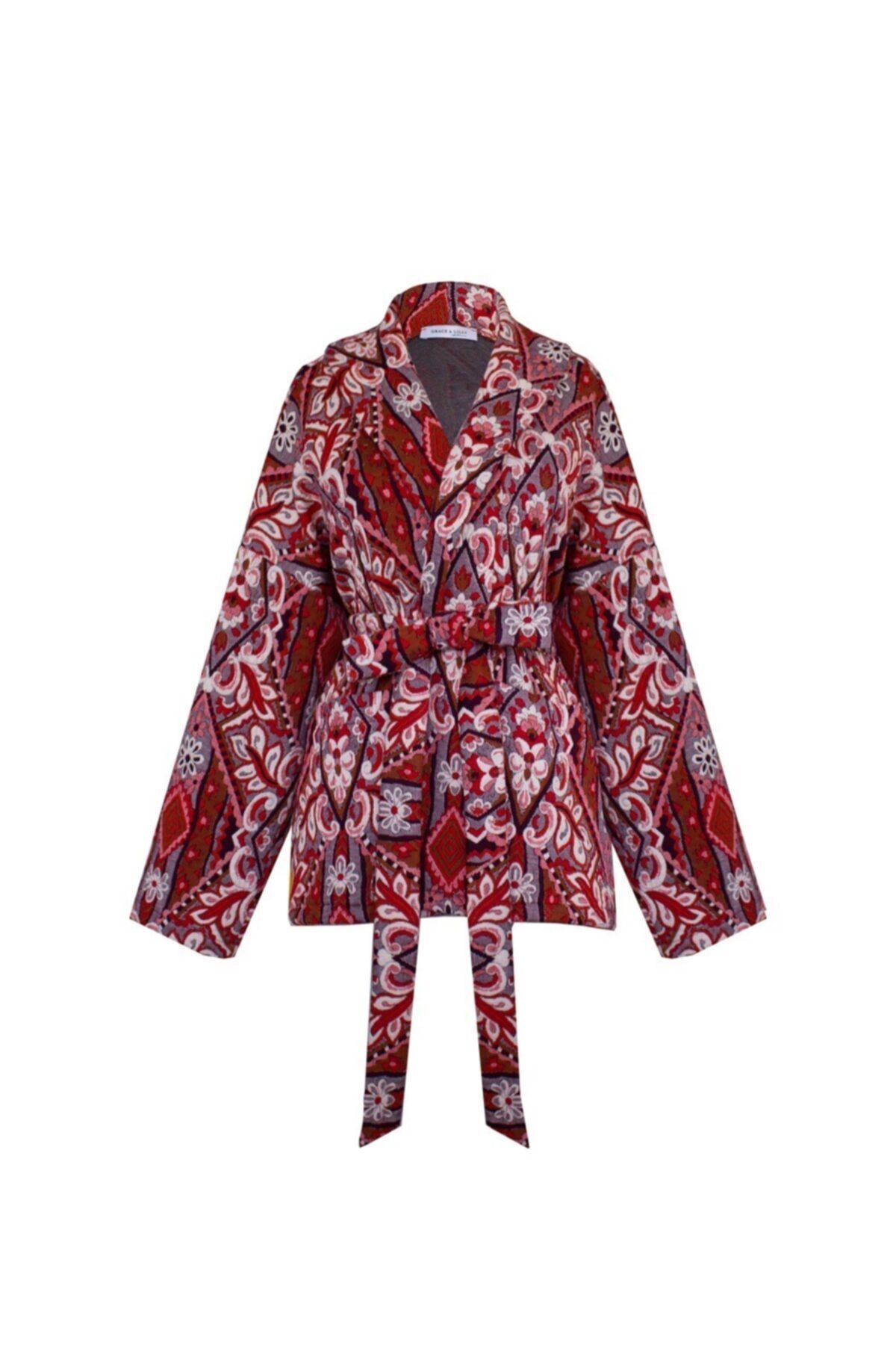 Grace&Lilly Triko Kimono Ceket